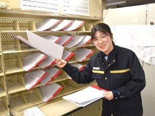 日本郵便株式会社 長期 郵便物等引受 受付 仕分け等スタッフ 求人情報